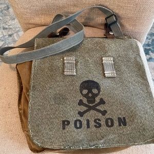 Unique European military surplus satchel (vintage)